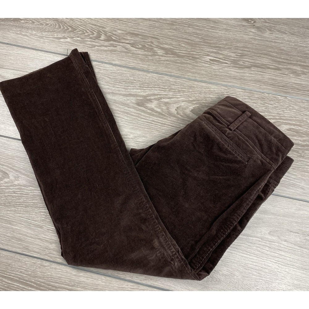 Walter‎ Women's Corduroy Cotton Flare Pants Brown Size 4